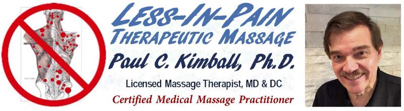 LESS-IN-PAIN MASSAGE .......... Paul C. Kimball, Ph.D.